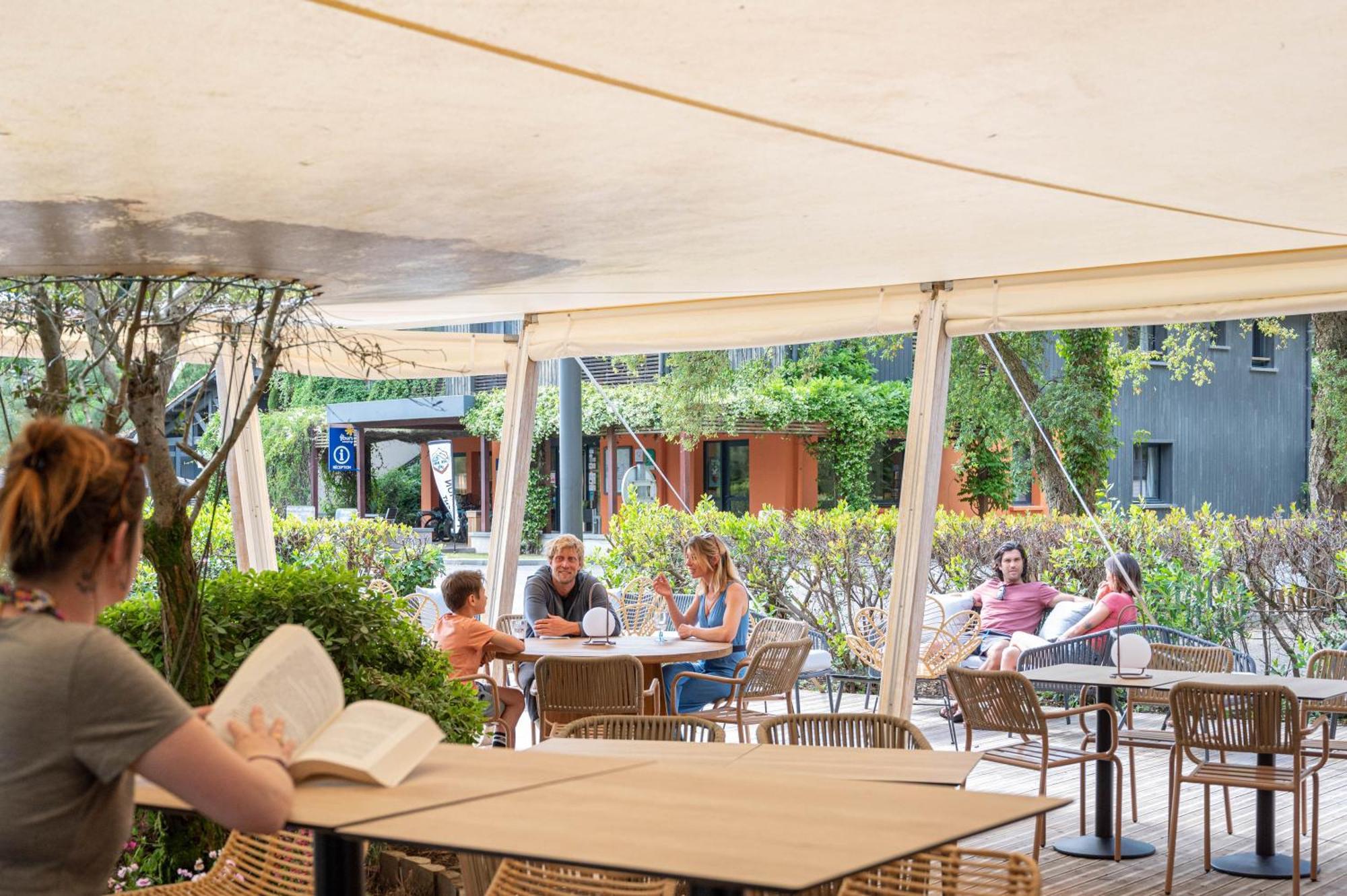 Camping-Village Vacances Les Deux Etangs Seignosse Exteriör bild