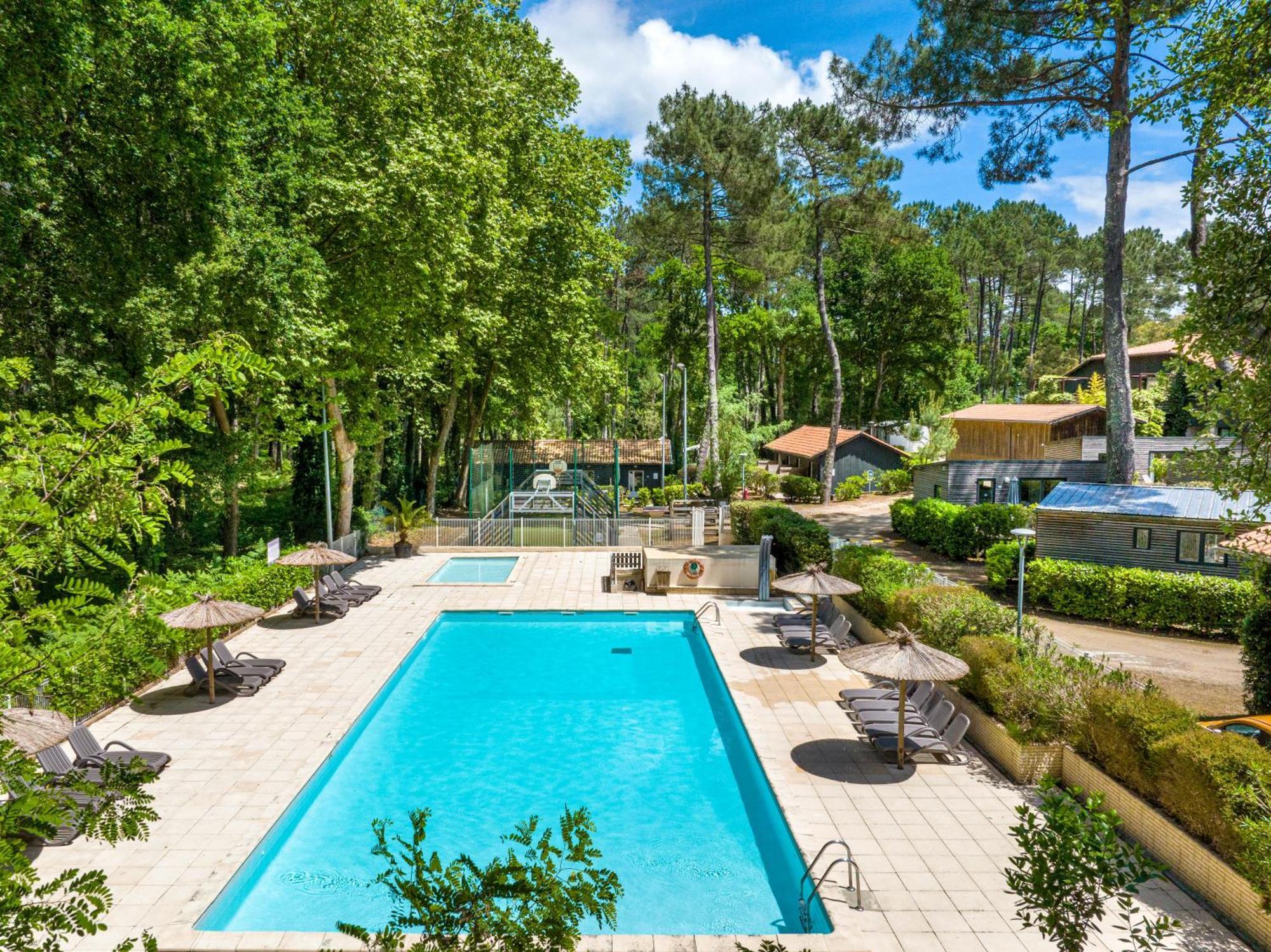 Camping-Village Vacances Les Deux Etangs Seignosse Exteriör bild