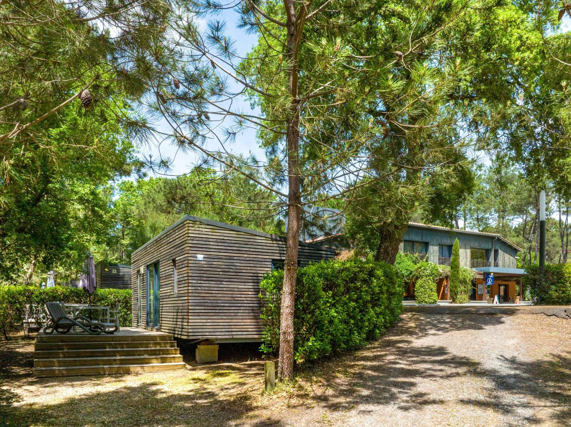 Camping-Village Vacances Les Deux Etangs Seignosse Exteriör bild