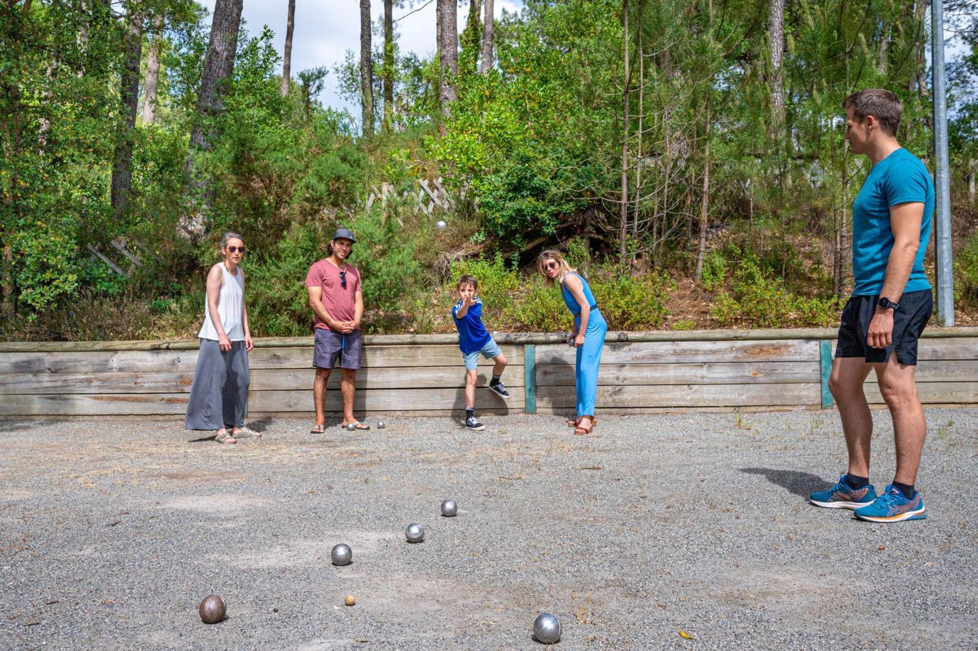 Camping-Village Vacances Les Deux Etangs Seignosse Exteriör bild