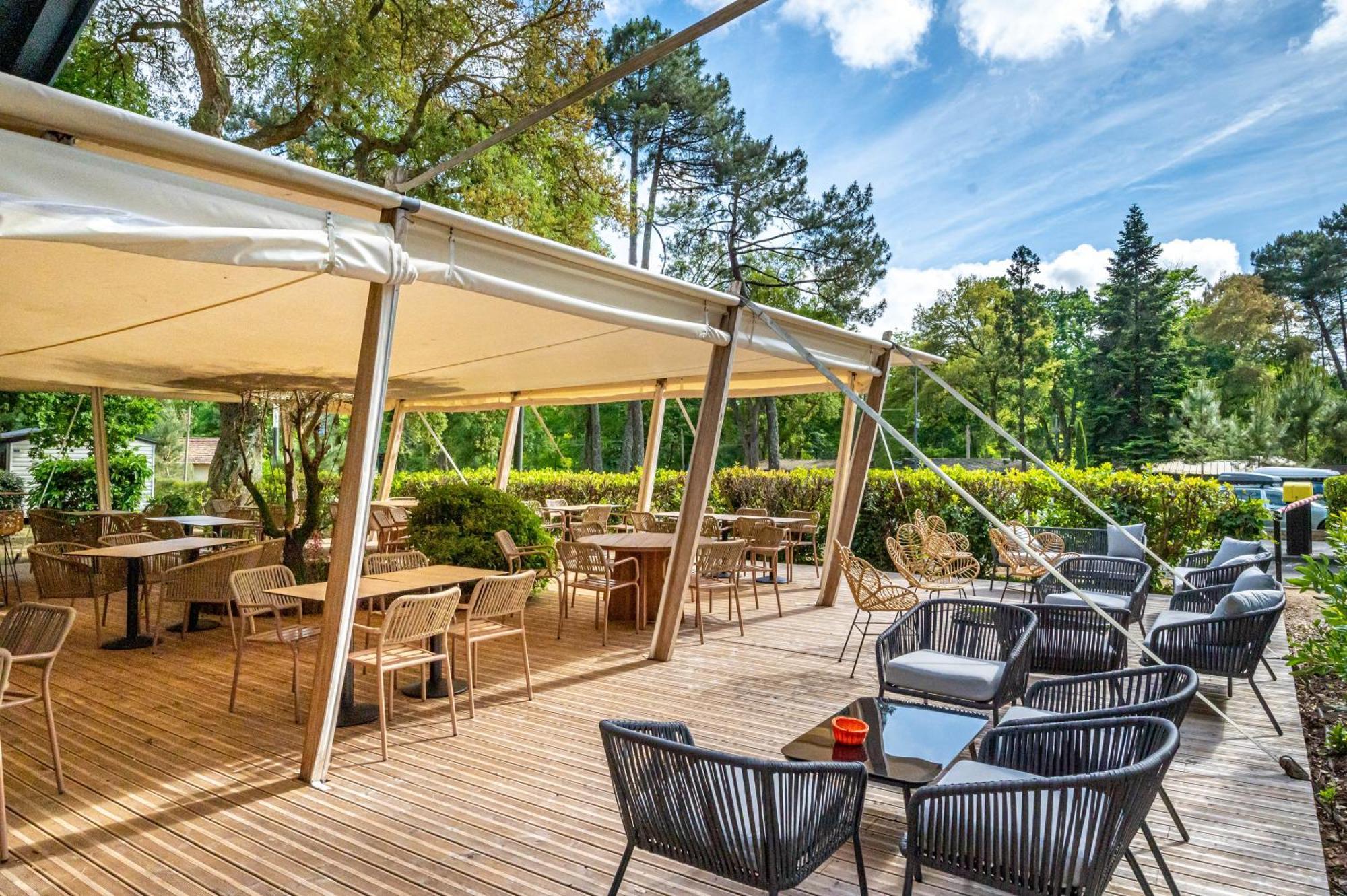 Camping-Village Vacances Les Deux Etangs Seignosse Exteriör bild