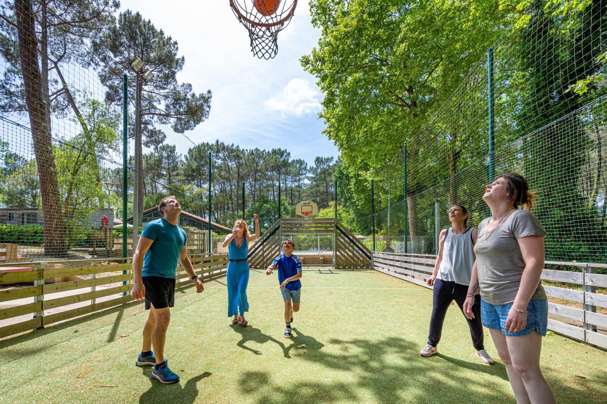 Camping-Village Vacances Les Deux Etangs Seignosse Exteriör bild