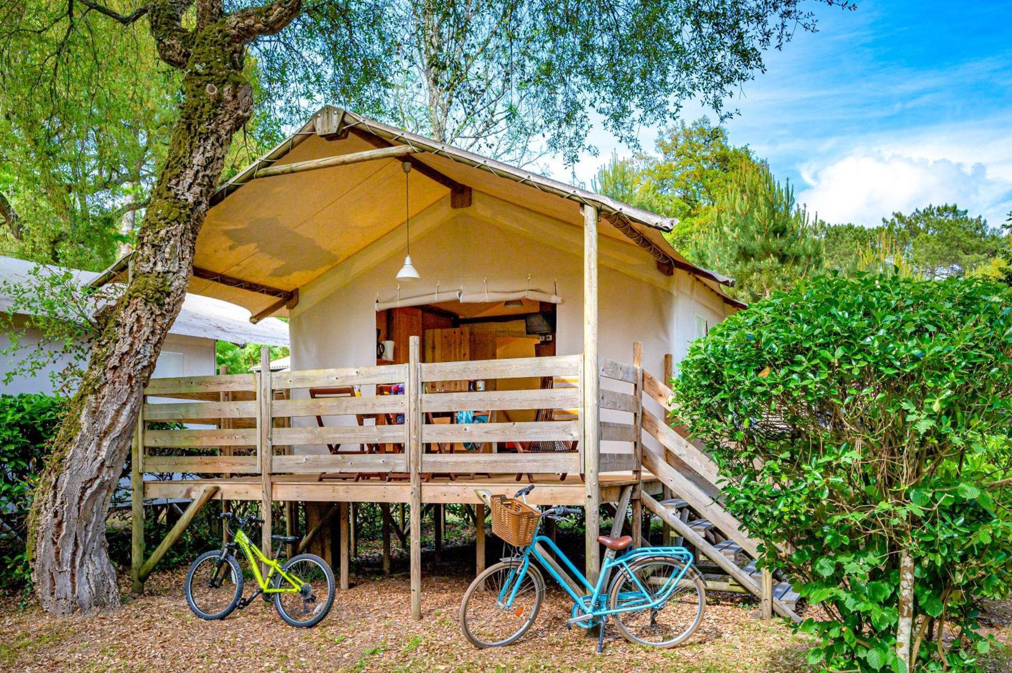Camping-Village Vacances Les Deux Etangs Seignosse Rum bild