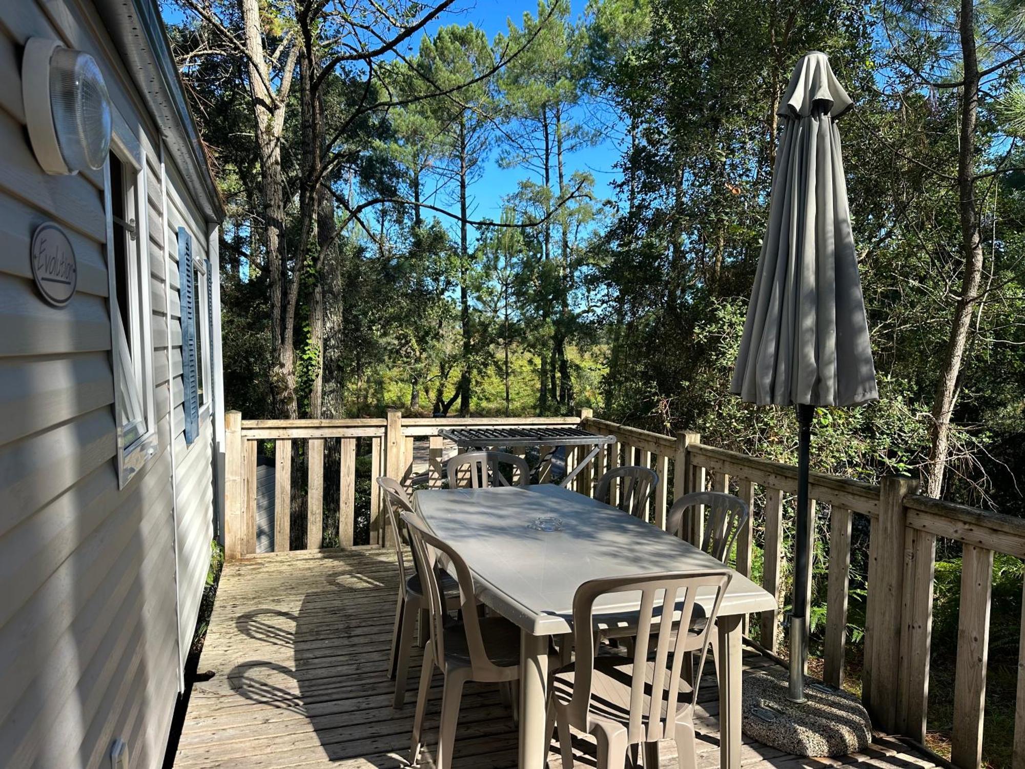 Camping-Village Vacances Les Deux Etangs Seignosse Exteriör bild