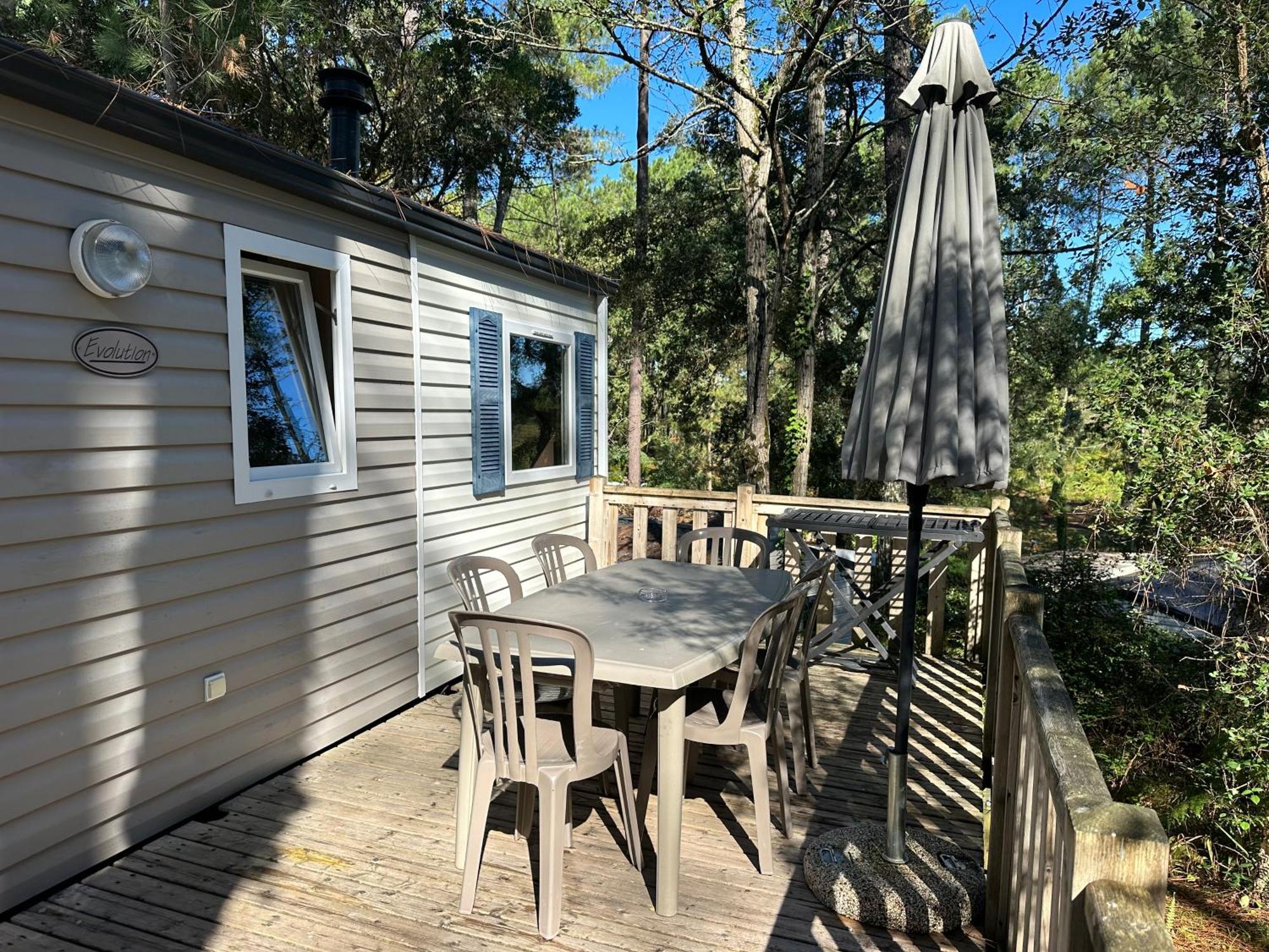 Camping-Village Vacances Les Deux Etangs Seignosse Exteriör bild